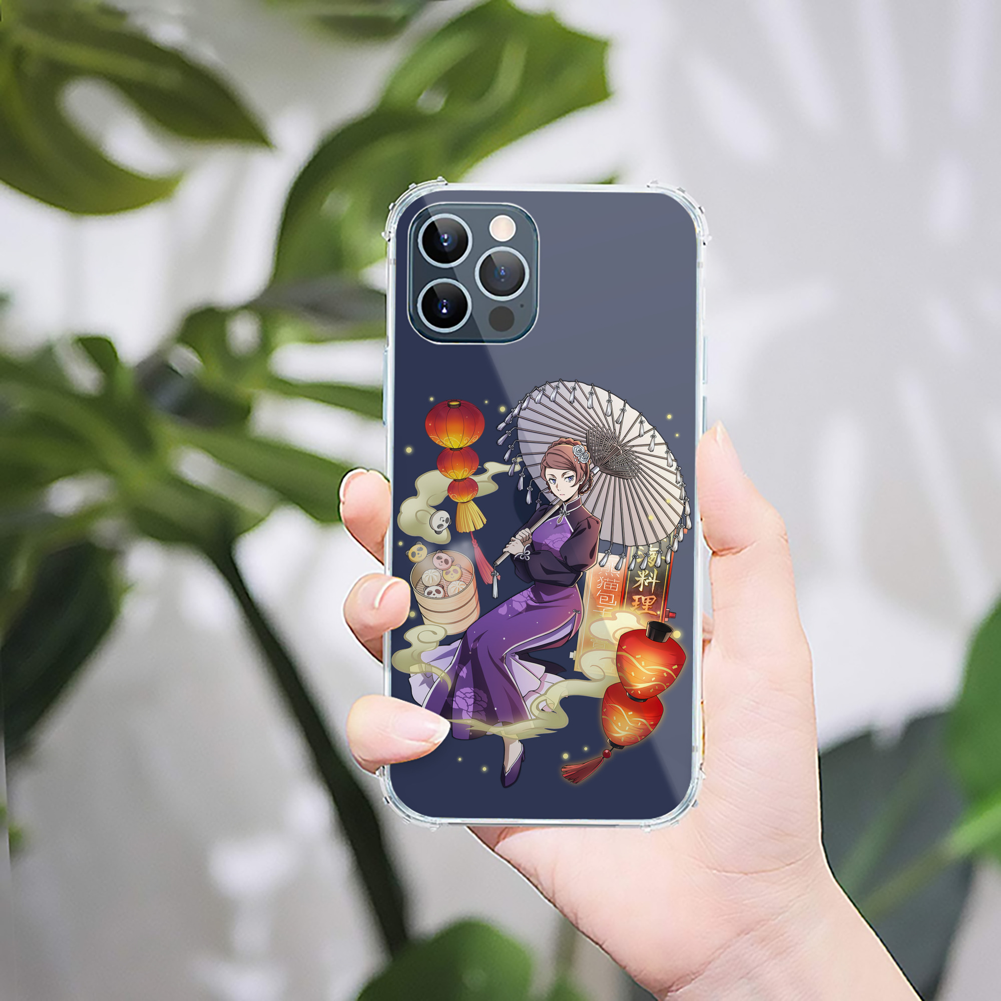 （画像用） 文豪ストレイドッグス Bungo Stray Dogs 【iPhone 12シリーズ対応】透明スマホケース（クリアソフトケース）